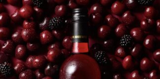 Black Girl Magic Wines launches Sweet Red Frizzante with notes of cherry, raspberry, and dark chocolate.