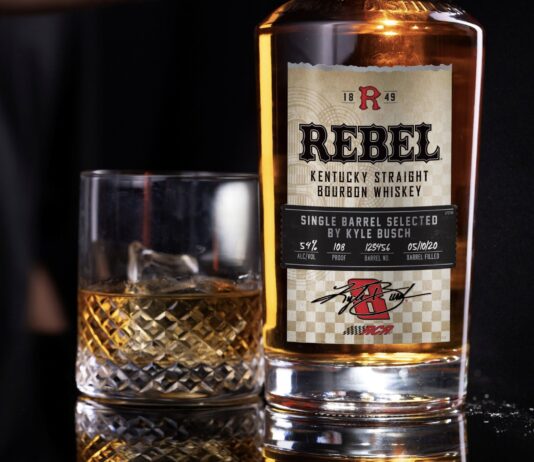 Rebel Bourbon's Kyle Busch 108 Single Barrel