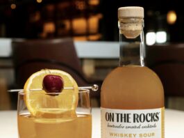 On The Rocks Jim Beam Whiskey Sour delivers bold bourbon flavor, bright citrus, and caramel balance in a ready-to-serve bottle.