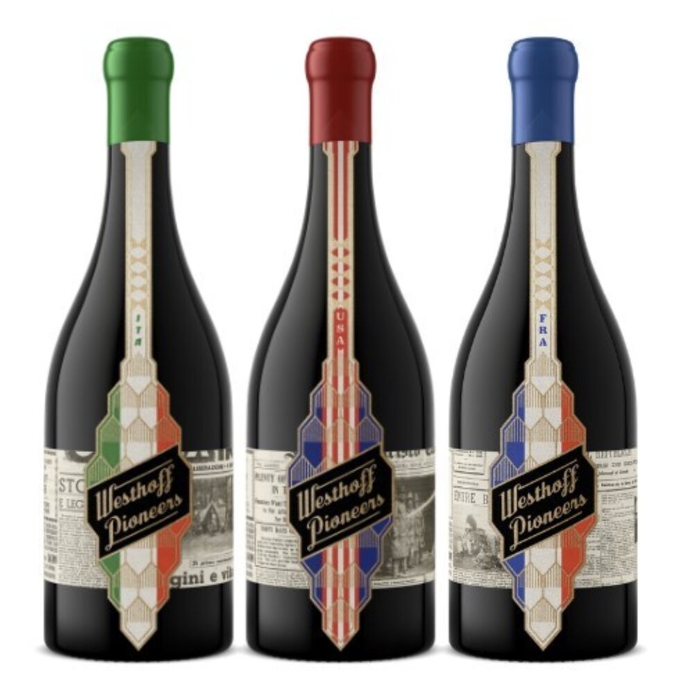 Copper Cane's Westhoff Pioneers red wine blends honor immigrant winemakers with three stunning California-grown bottles