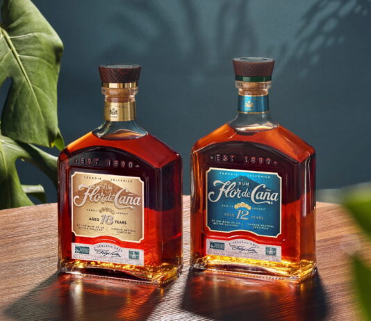 Flor de Caña's stunning redesign honors 135 years of volcanic aging.