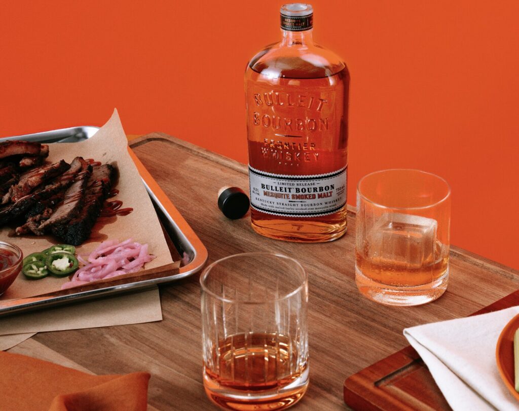 Bulleit Bourbon Mesquite Smoked Malt is a limited-release Kentucky Straight Bourbon