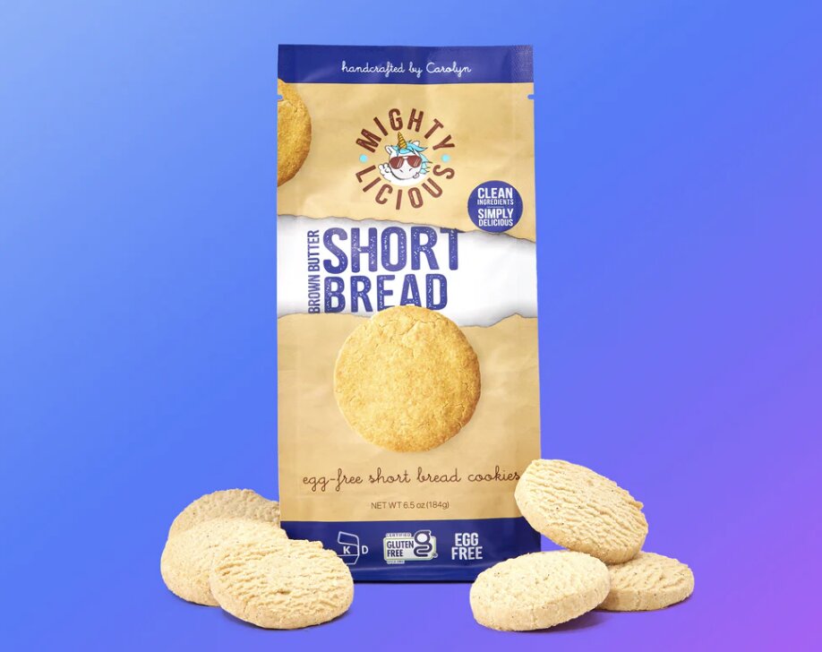 Mightylicious Brown Butter Shortbread