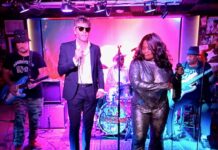 L-R Danny Saber, Nathan Cowles, Michael Seacer, Niecey Robinson and Levi Seacer, Photo Eric Allen