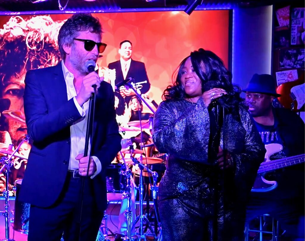 Singers Nathan Cowles and Niecey Robinson were pitch perfect and brought the energy. Photo: Eric Allen