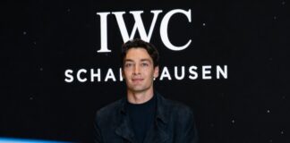 F1 Superstar George Russell and IWC's Space-Qualified Pilot Watch Check Time in Geneva