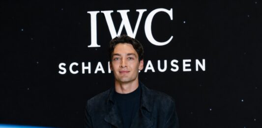 F1 Superstar George Russell and IWC's Space-Qualified Pilot Watch Check Time in Geneva