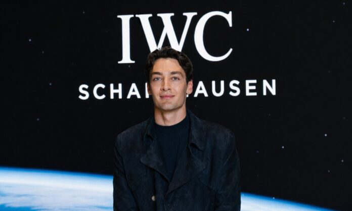 F1 Superstar George Russell and IWC's Space-Qualified Pilot Watch Check Time in Geneva