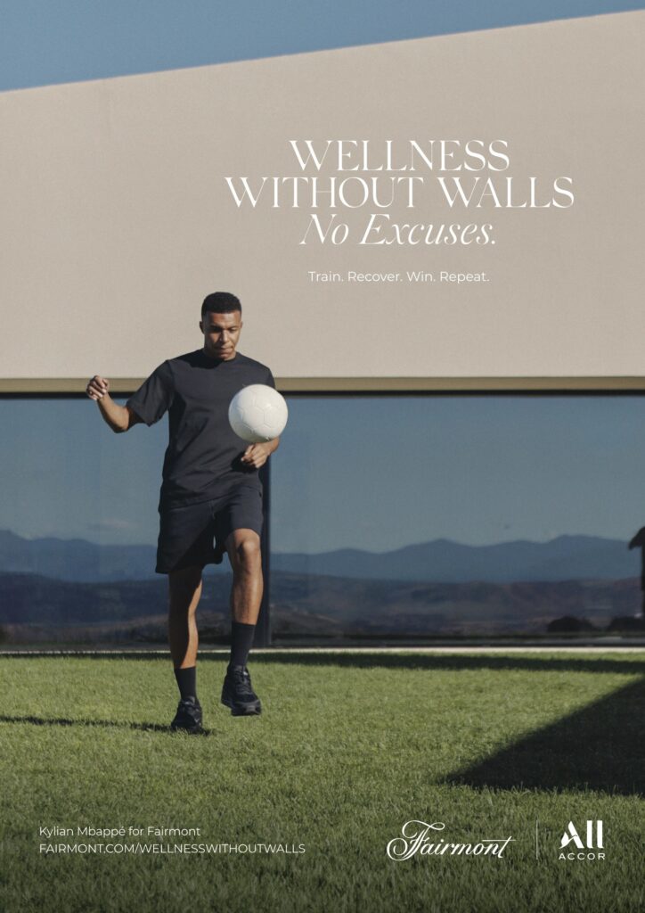 Fairmont Wellness Without Walls names Kylian Mbappé its first Wellness Ambassador