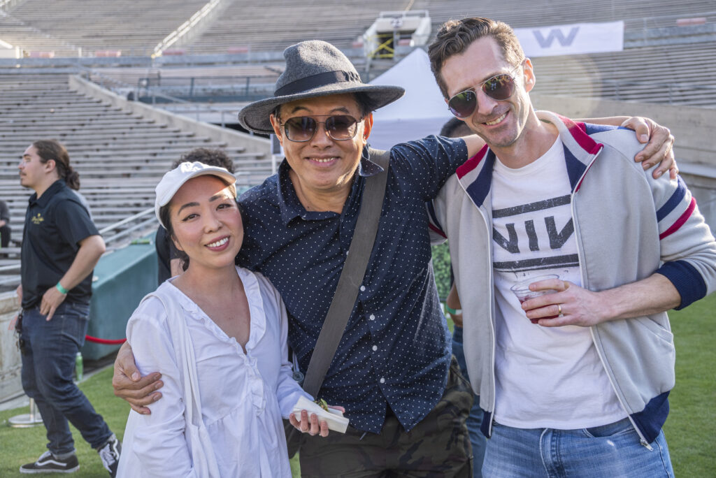 Christina Champlin (We Like L.A.), Eddie Lin, Brian Champlin (We Like L.A)