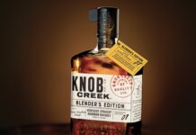 Knob Creek Blender's Edition 01 is a 10-year, 106-proof bourbon built around sweetness