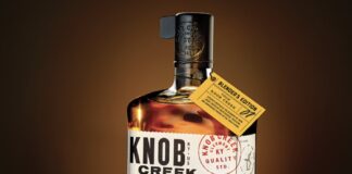Knob Creek Blender's Edition 01 is a 10-year, 106-proof bourbon built around sweetness