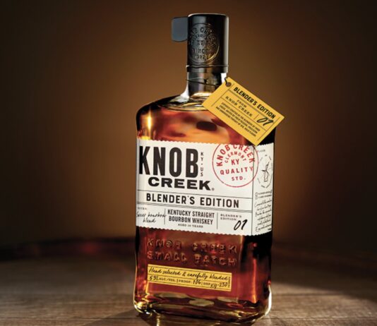 Knob Creek Blender's Edition 01 is a 10-year, 106-proof bourbon built around sweetness