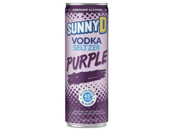 SunnyD Vodka Seltzer PURPLE is here,  the mystery drink from that iconic '90s commercial