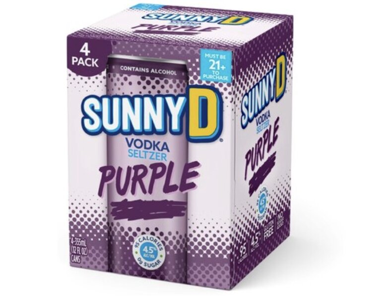 SunnyD Vodka Seltzer PURPLE is here, the mystery drink from that iconic '90s commercial