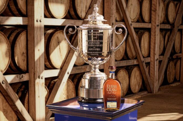 Elijah Craig PGA Championship bourbon arrives at 108 proof from Heaven Hill's N and S rickhouses.