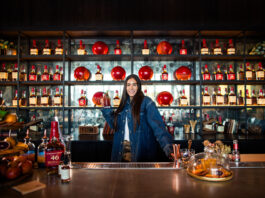 Kelsey Plum's Maker's Mark Private Selection bourbon — Yam Jam — launches May 7 in Los Angeles at 111.3 proof.