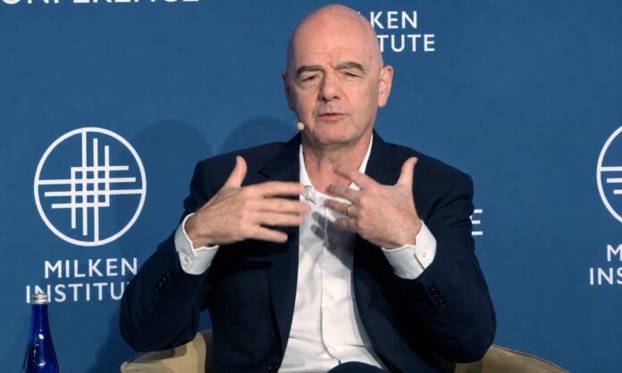 FIFA President Infantino made the FIFA World Cup 2026 case at Milken 2026