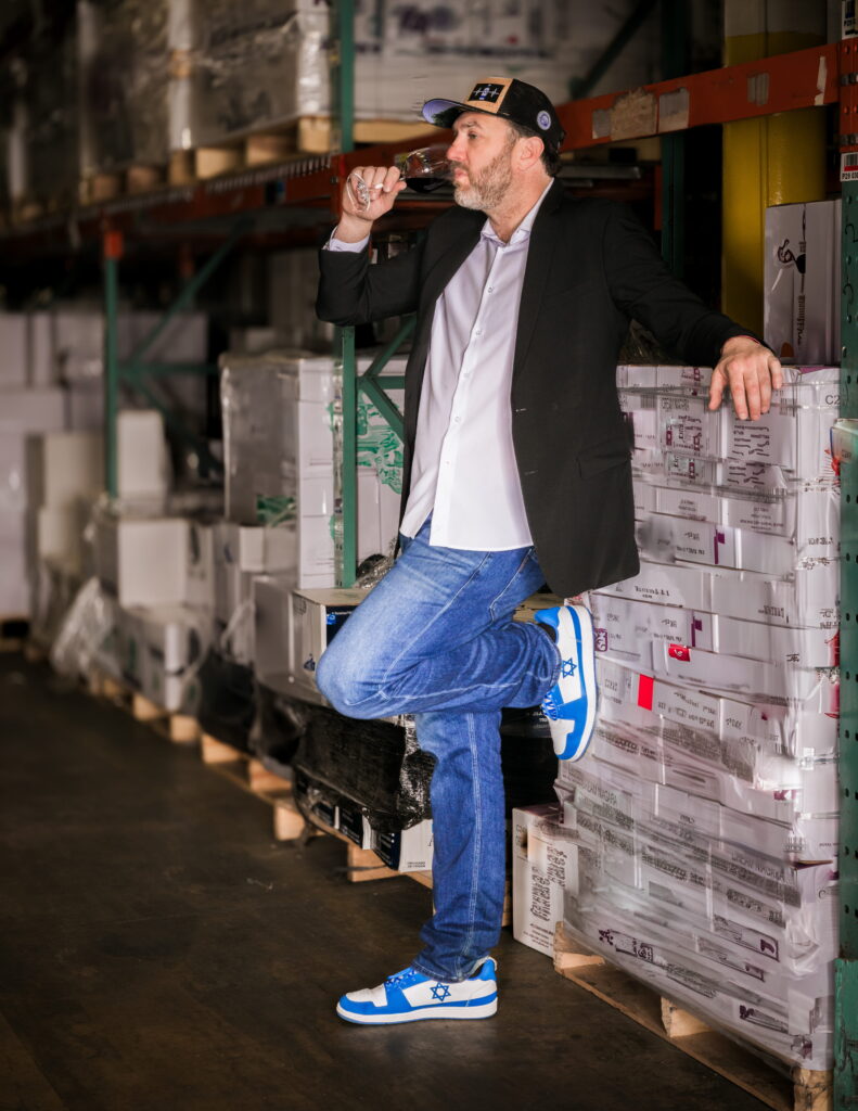 Josh Greenstein, founder and executive vice president of the Israeli Wine Producers Association