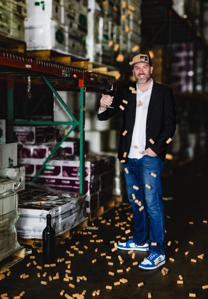 Josh Greenstein, founder and executive vice president of the Israeli Wine Producers Association