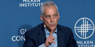 At Milken 2025, Rahm Emanuel agrees American political party approval ratings are in crisis