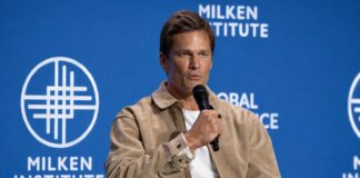 Tom Brady at Milken 2026 revealed how the athlete brand licensing model turns celebrity IP into perpetual royalty income