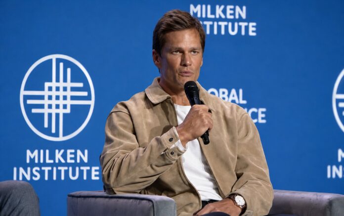 Tom Brady at Milken 2026 revealed how the athlete brand licensing model turns celebrity IP into perpetual royalty income