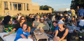 Barnsdall Fridays Wine Nights: Every Friday through Sept 11 at Sunset on Frank Lloyd Wright’s Lawn Wine at Sunset on Frank Lloyd Wright's Lawn for Barnsdall Fridays Wine Nights