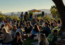 Barnsdall Fridays Wine Nights crowd