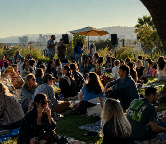 Barnsdall Fridays Wine Nights crowd