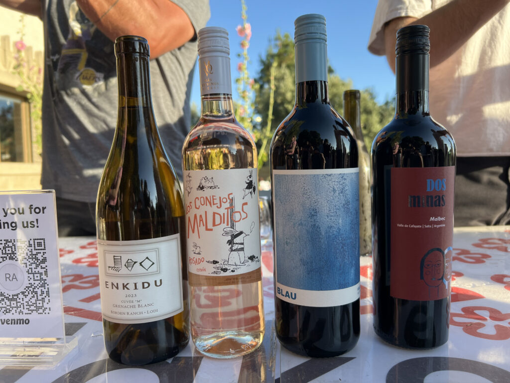Silverlake Wine roster tonight at Barnsdall Fridays Wine Nights 