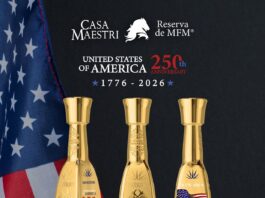 Casa Maestri 's limited edition 250th Anniversary Añejo, made by a Mexican family honoring America
