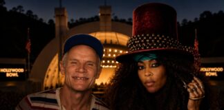Flea Joins Erykah Badu in the Unlikeliest Hollywood Bowl Night
