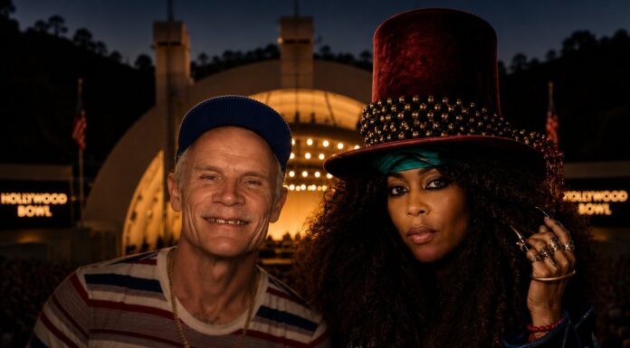Flea Joins Erykah Badu in the Unlikeliest Hollywood Bowl Night