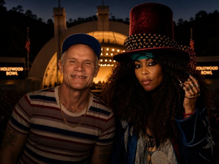 Flea Joins Erykah Badu in the Unlikeliest Hollywood Bowl Night