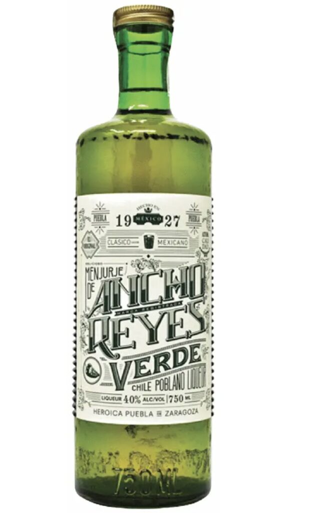 Ancho Reyes Verde chile poblano liqueur