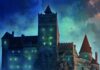 Flying Fish Turns Dracula's Castle Into Halloween Party