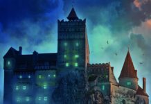 Flying Fish Turns Dracula's Castle Into Halloween Party