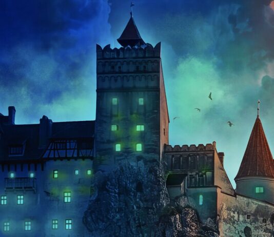 Flying Fish Turns Dracula's Castle Into Halloween Party
