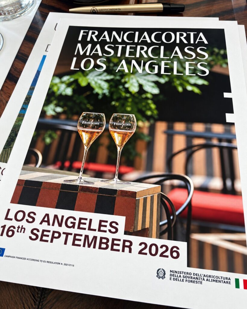 May Matta-Aliah's Franciacorta masterclass at Catch WeHo