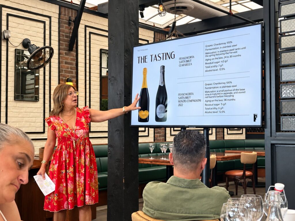May Matta-Aliah's Franciacorta masterclass at Catch WeHo