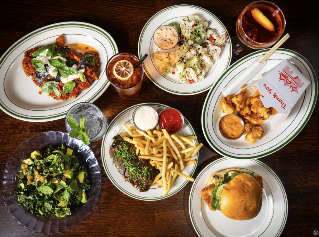 Bar Harry in Toluca Lake Menu